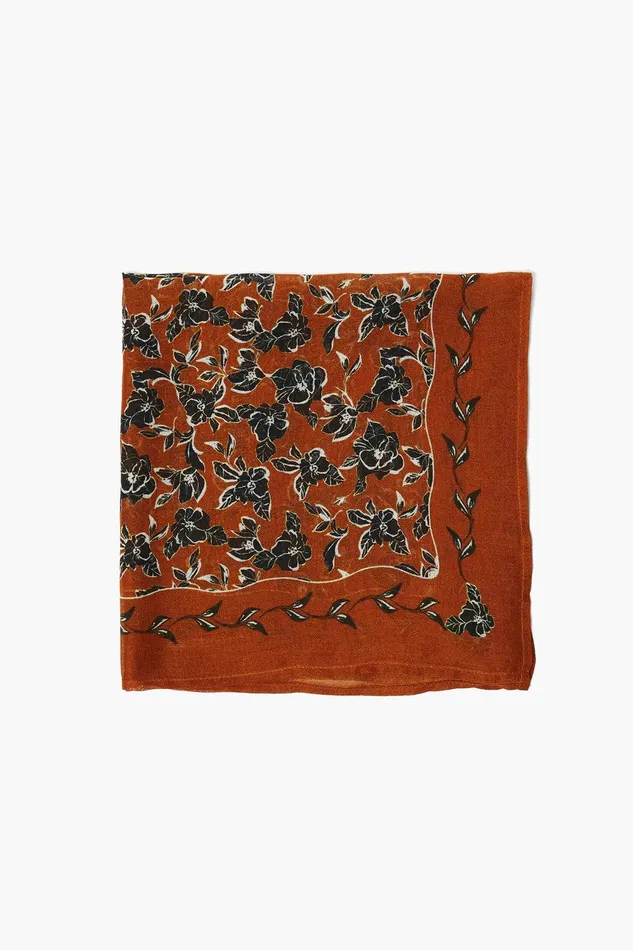 Bandana Umber Cassia Floral Women Chan Luu Bandanas