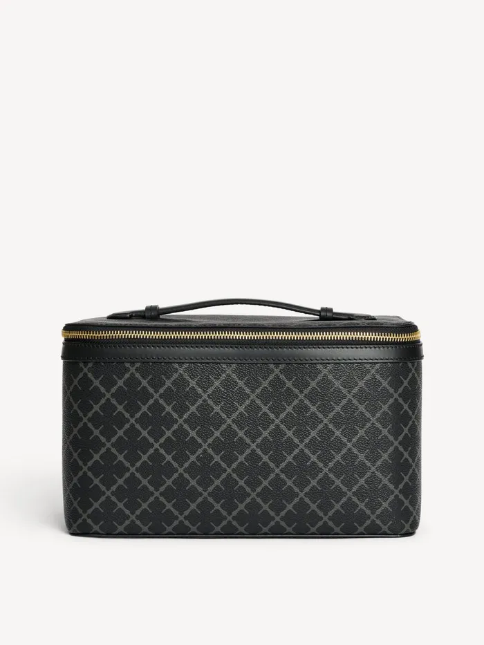 Beauty Bags Women By Malene Birger Aya Beauty Cosmetics Case Charcoal