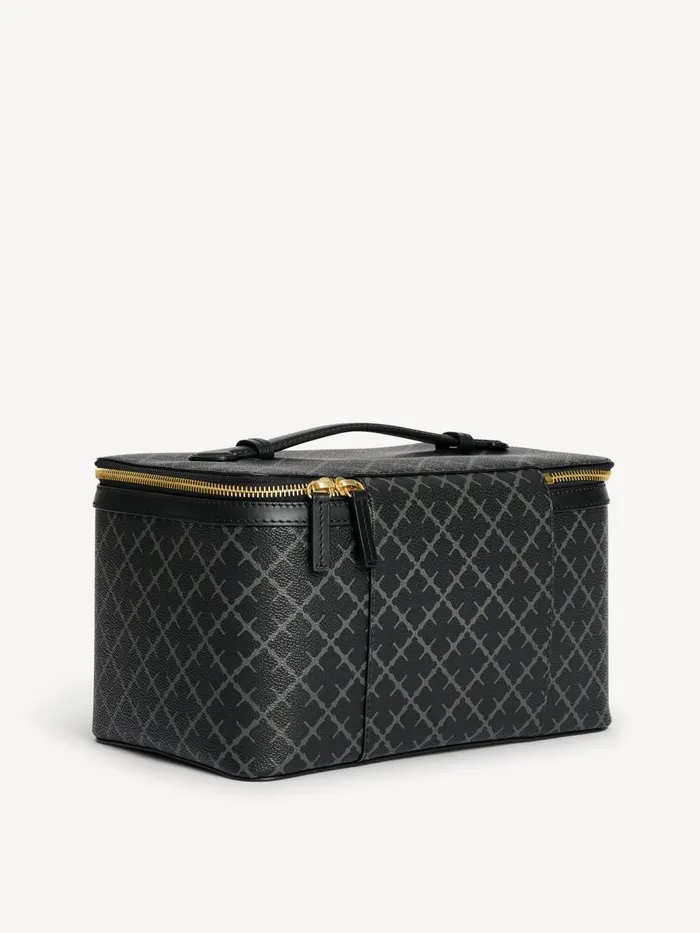 Beauty Bags Women By Malene Birger Aya Beauty Cosmetics Case Charcoal