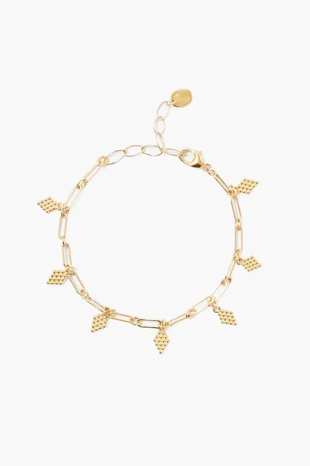 Bijou Charm Bracelet Yellow Gold Women Chan Luu Bracelets