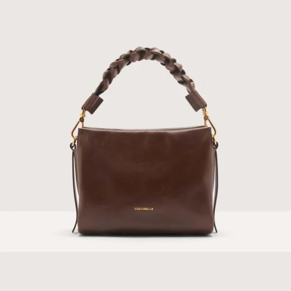 Boheme Vintage Fondant Brown Women Coccinelle Top Handle Bag