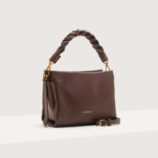 Boheme Vintage Fondant Brown Women Coccinelle Top Handle Bag