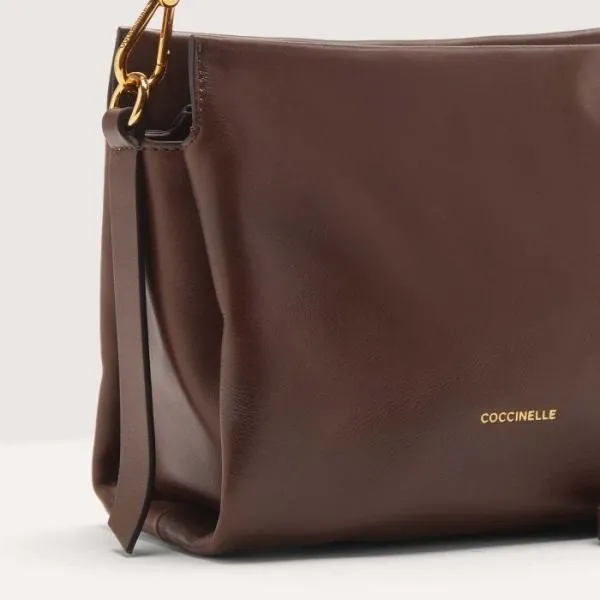 Boheme Vintage Fondant Brown Women Coccinelle Top Handle Bag