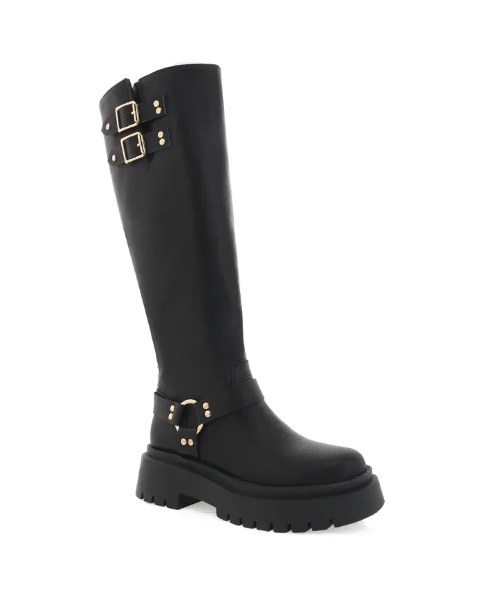 Boots Billini Knee High Boots FRENA BLACK