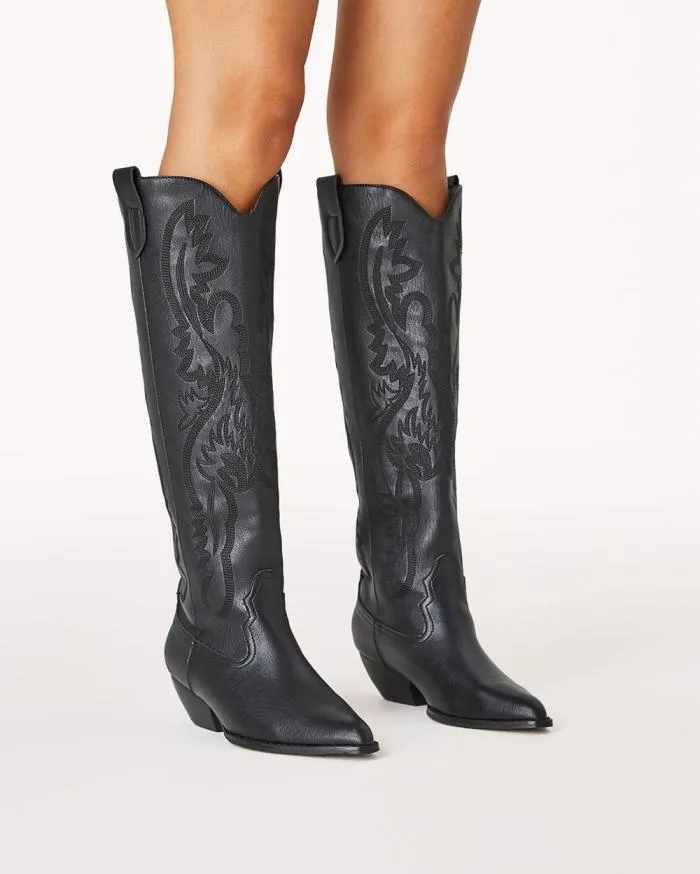 Boots Billini Knee High Boots WILDEN BLACK
