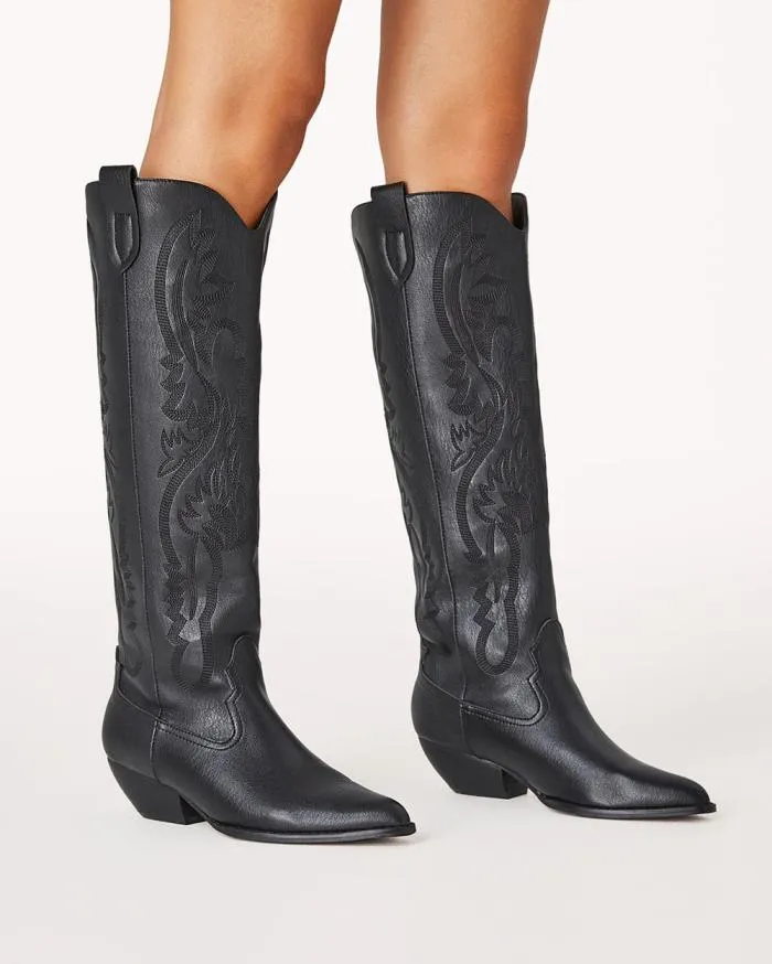 Boots Billini Knee High Boots WILDEN BLACK