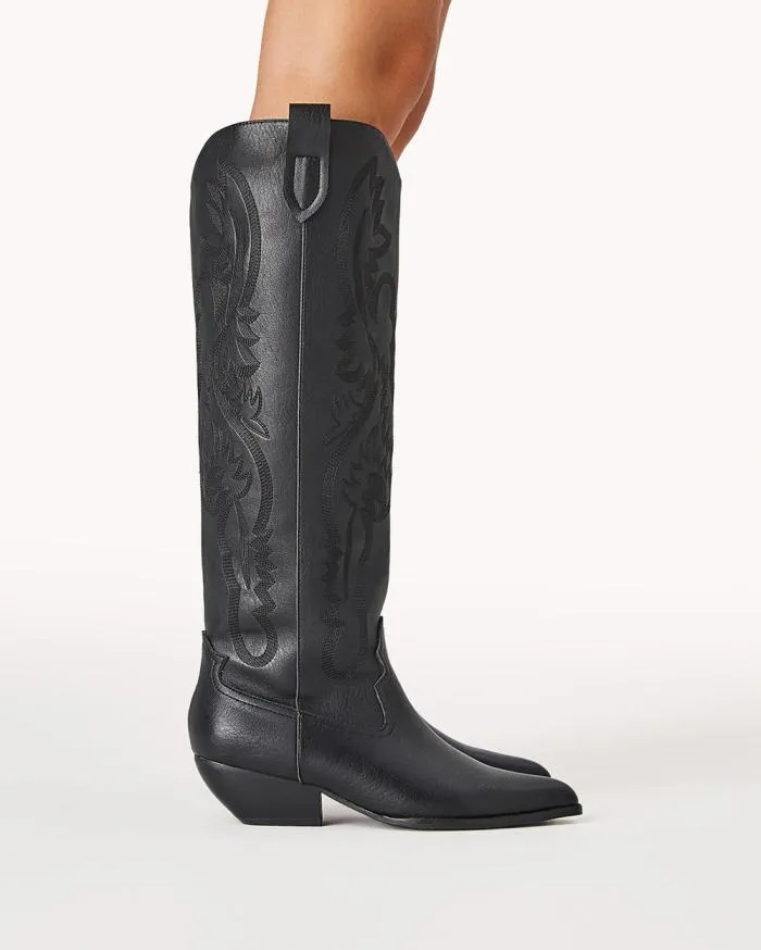 Boots Billini Knee High Boots WILDEN BLACK