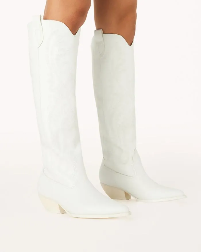 Boots Billini Knee High Boots WILDEN WHITE