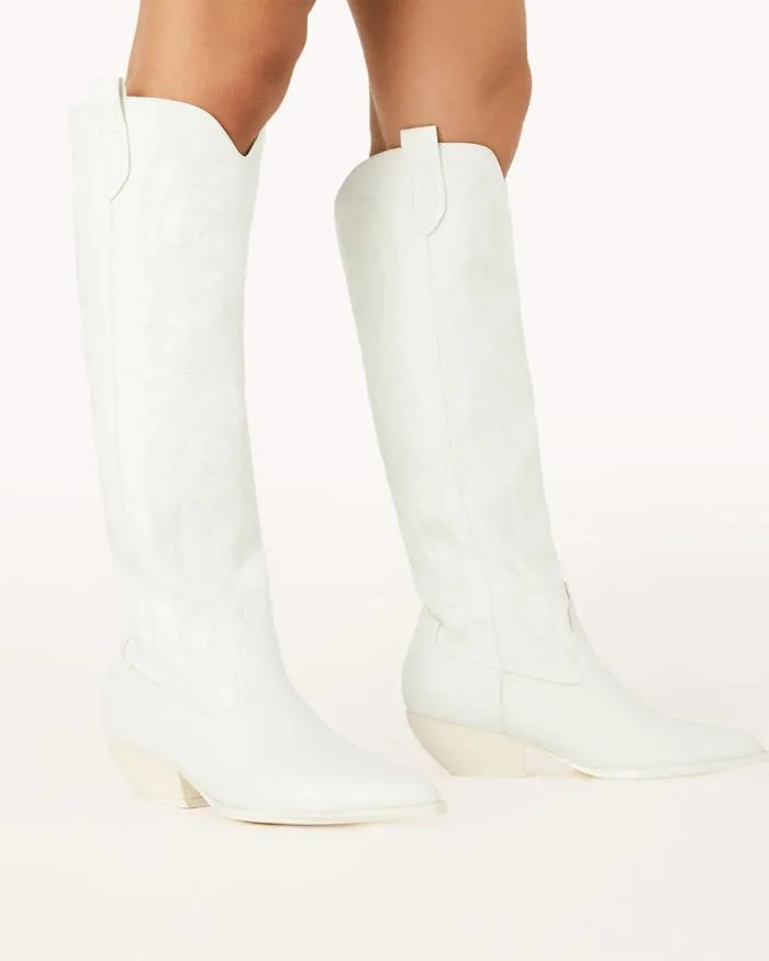 Boots Billini Knee High Boots WILDEN WHITE
