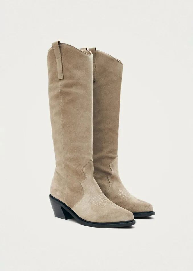 Boots Women ALOHAS Mount Suede Desert Taupe