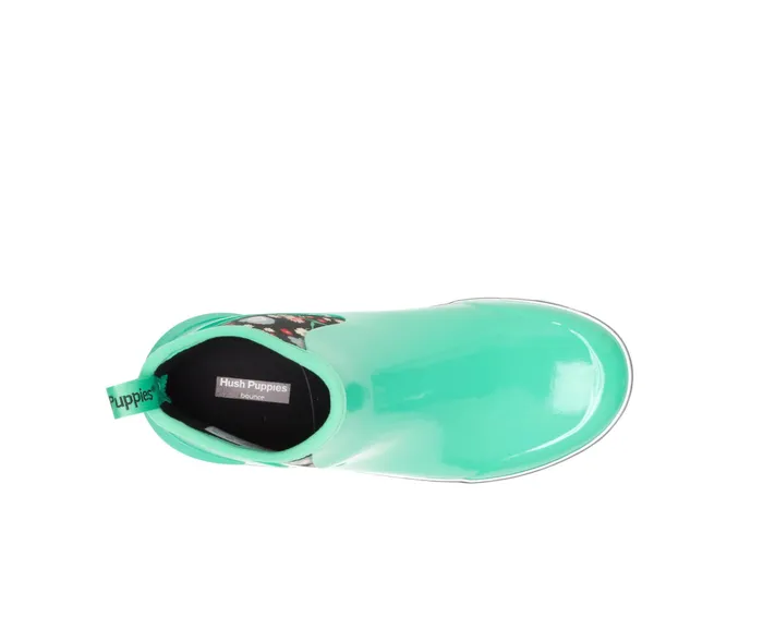 Boots Women Hush Puppies Rain Sneaker Soft Jade