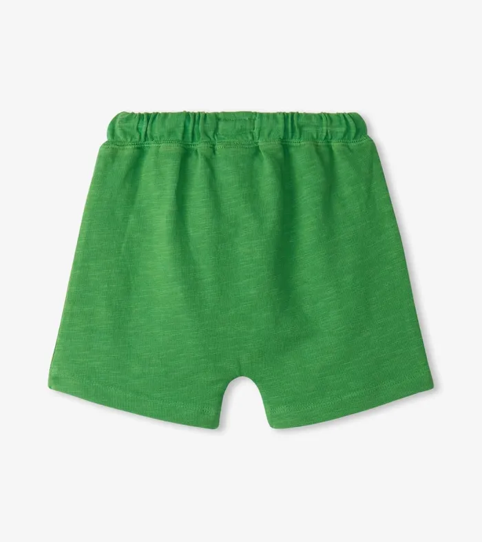 Bottoms Baby and Toddler Hatley Baby and Toddler Boys Camp Green Kangaroo Shorts