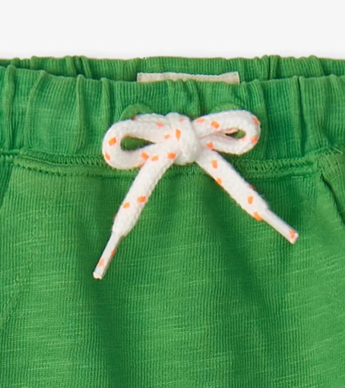 Bottoms Baby and Toddler Hatley Baby and Toddler Boys Camp Green Kangaroo Shorts