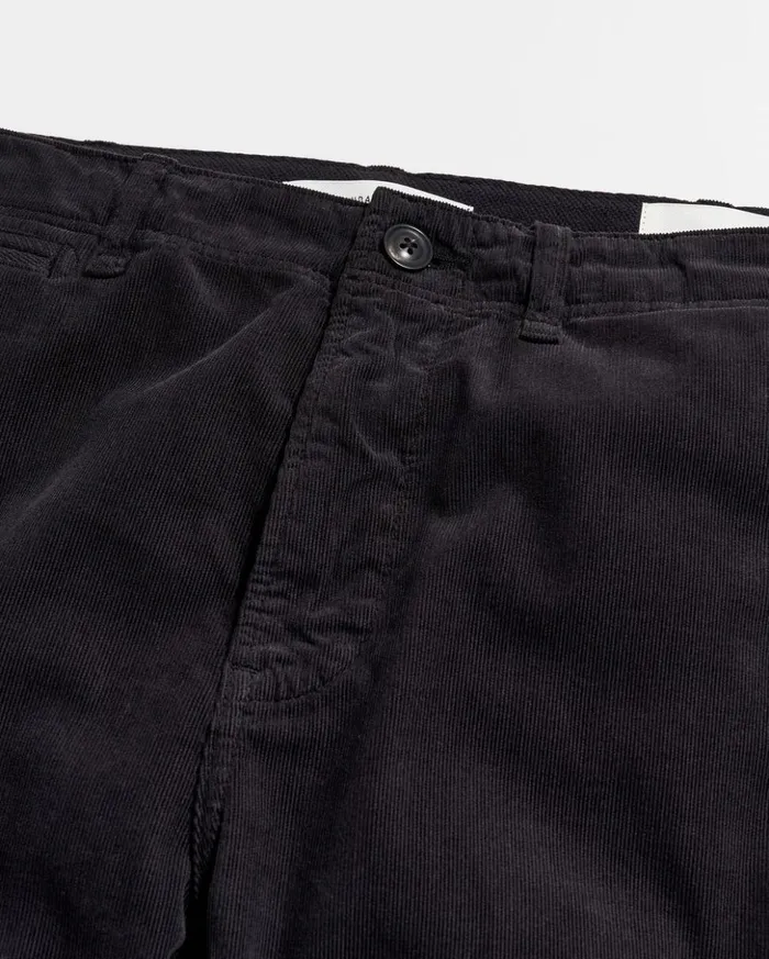 Bottoms Men Billy Reid Cord Chino Pant Black