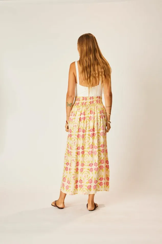 Bottoms Shop Natalie Martin BELLA SKIRT Prairie Dusty Crimson