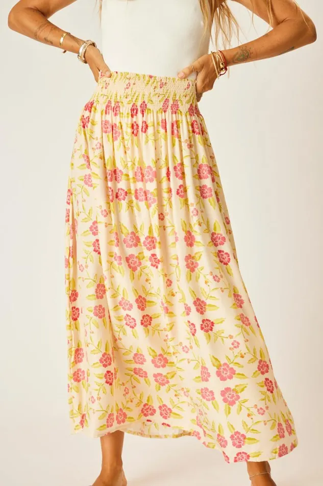 Bottoms Shop Natalie Martin BELLA SKIRT Prairie Dusty Crimson