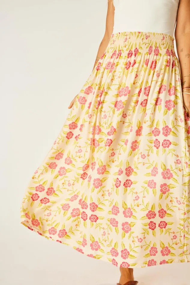 Bottoms Shop Natalie Martin BELLA SKIRT Prairie Dusty Crimson