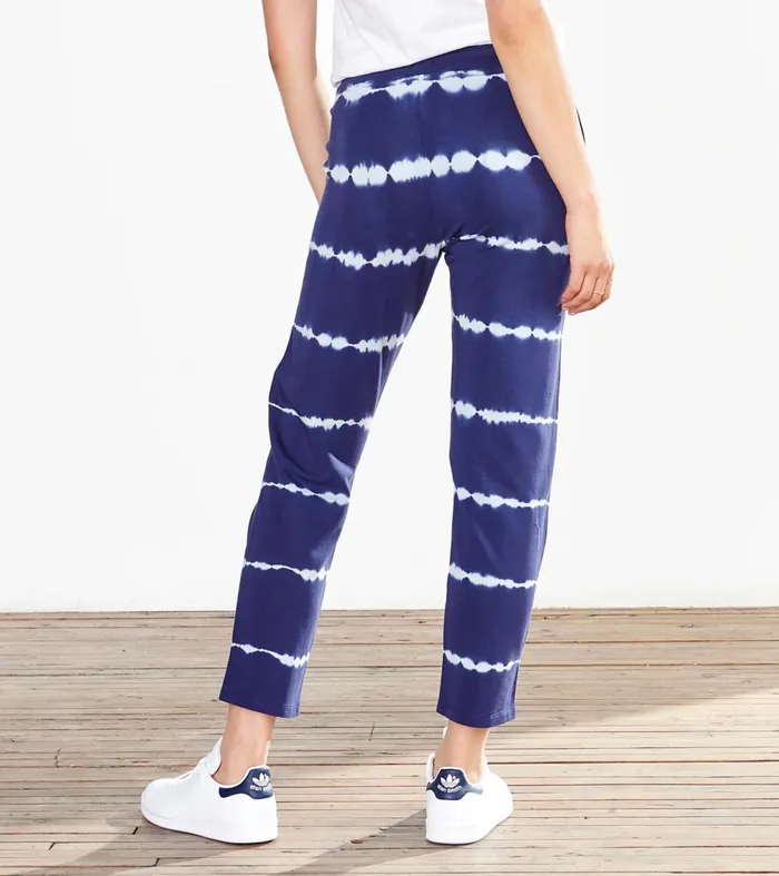 Bottoms Women Hatley Adrien Joggers 8211 Navy Tie Dye