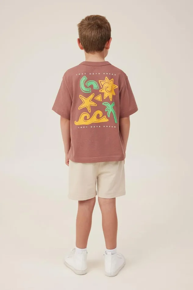 Boys 214 Shorts Cotton On Henry Slouch Short Rainy Day Core