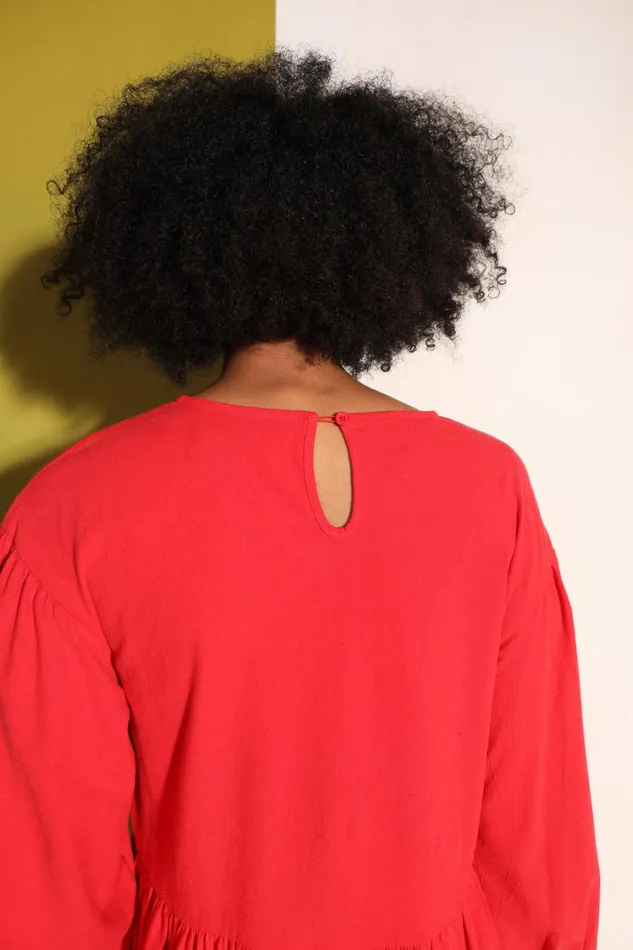 Calder Dress Cherry Womens LF Markey Dresses