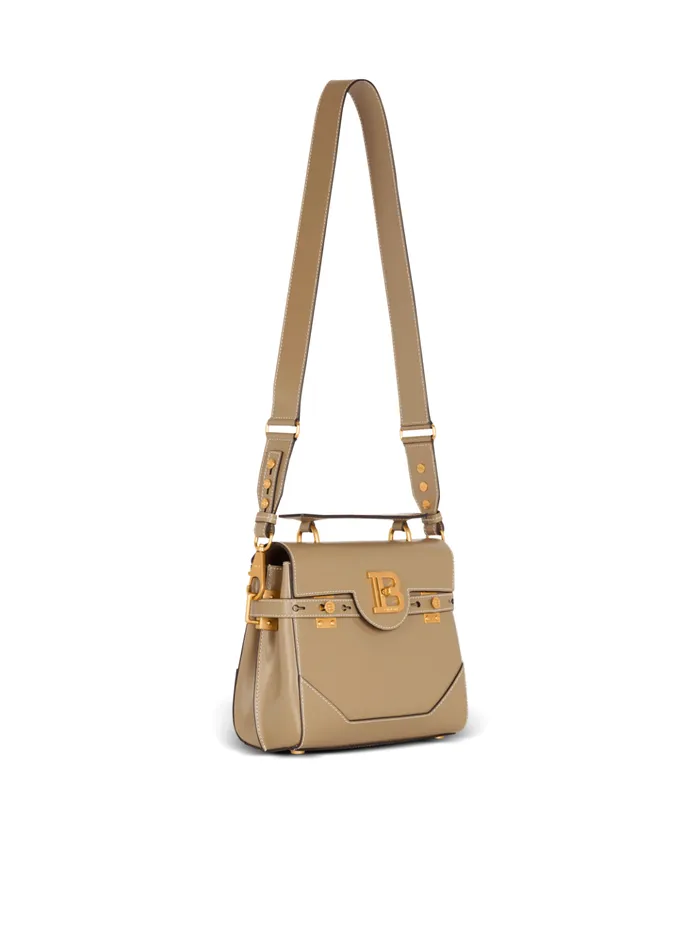 Calfskin BBuzz 23 Bag Brown Women Balmain Handbags