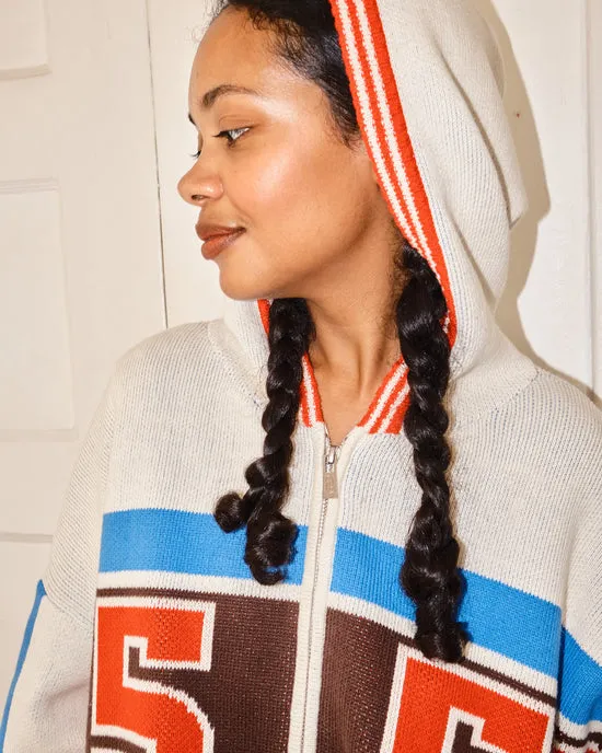 Camden Zipper Hoodie Creme Sweaters Lisa Says Gah Women