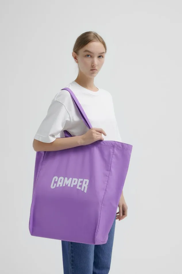 Camper Souvenirs Men Camper Totes Purple Tote Unisex Shoulder Bag