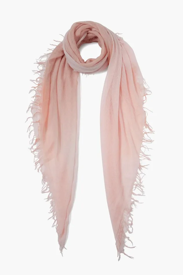 Cashmere And Silk Scarf Mahogany Rose Dip Dyed Women Chan Luu Scarves