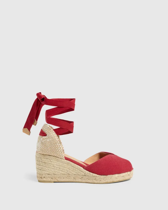 Castaer Bilina6002 Rojo Carmn Women Wedges