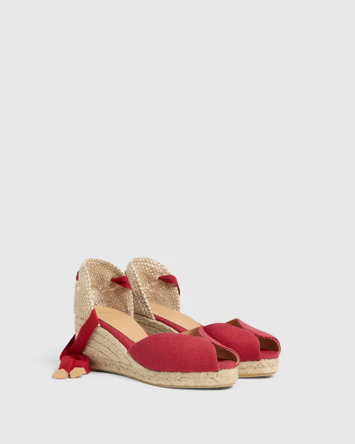 Castaer Bilina6002 Rojo Carmn Women Wedges