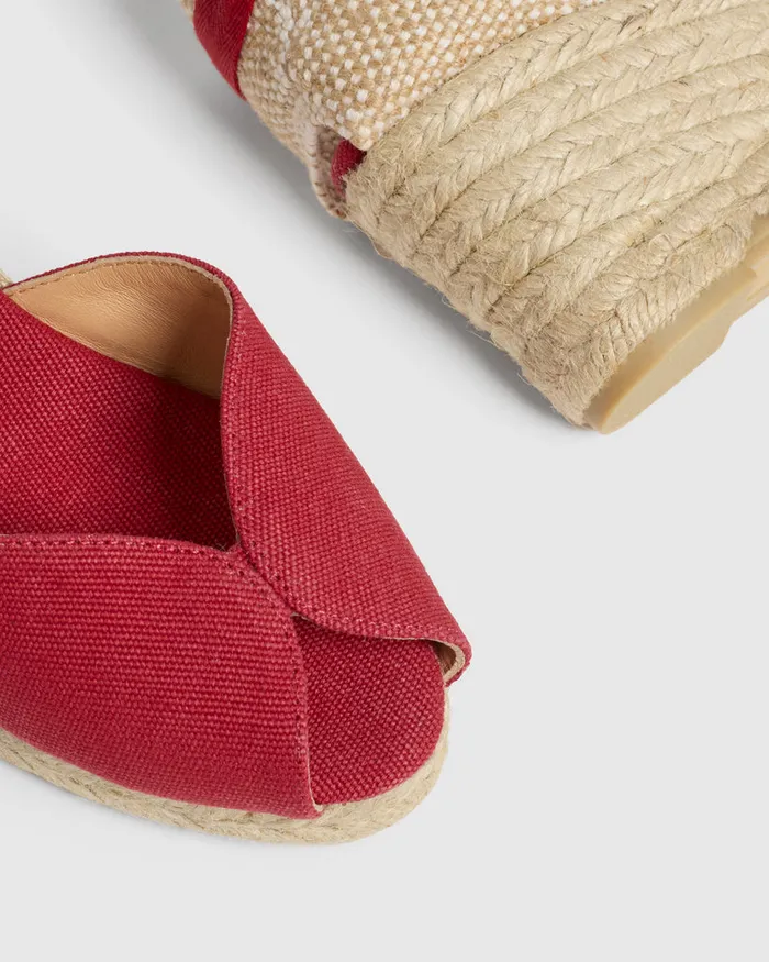 Castaer Bilina6002 Rojo Carmn Women Wedges