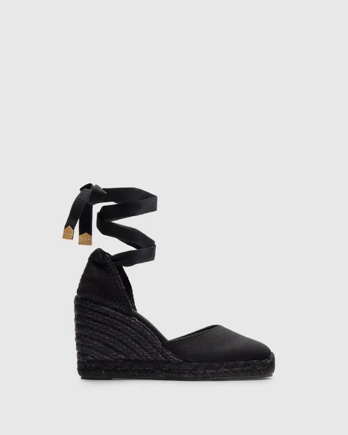 Castaer Carina C8001 Negro Women Wedges