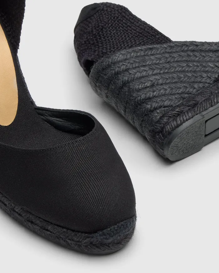 Castaer Carina C8001 Negro Women Wedges