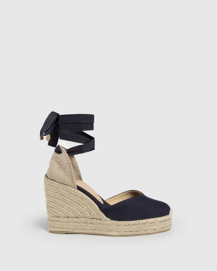 Castaer Chiara8ed001 Azul Marino Women Wedges