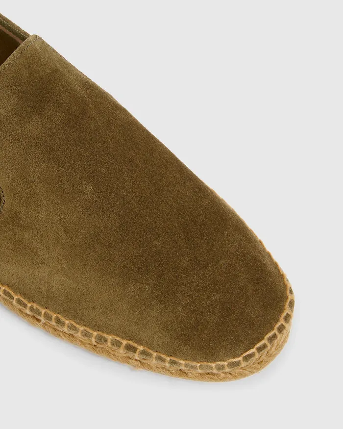 Castaer Joel T186 Verde Bosque Men Flat Shoes