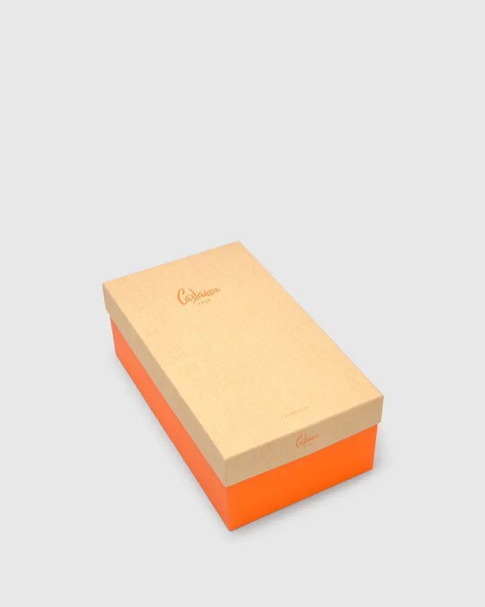 Castaer Nacho250 Cuero Men Flat Shoes