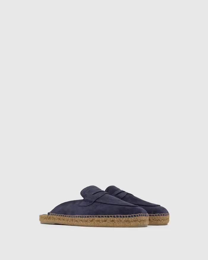 Castaer Nando T186 Azul Oscuro Men Flat Shoes