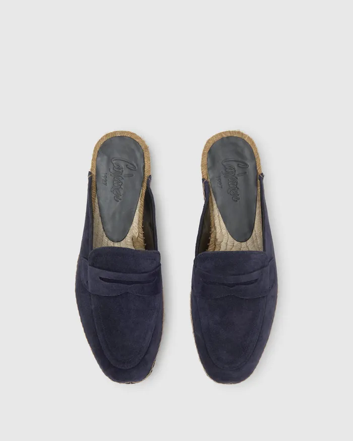 Castaer Nando T186 Azul Oscuro Men Flat Shoes