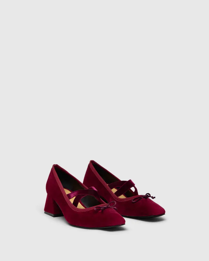 Castaer Niebla243 Granate Women Heels