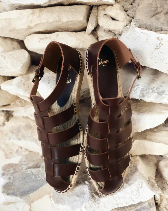 Castaer Samos Ags210 Cuero Men Flat Shoes