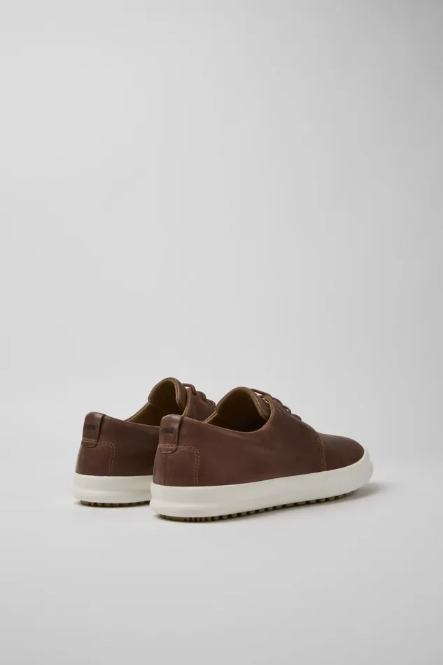 Casual Shoes Men Camper Chasis Brown Leather Shoes Casual Shoes Men Camper Chasis Brown Leather Shoes