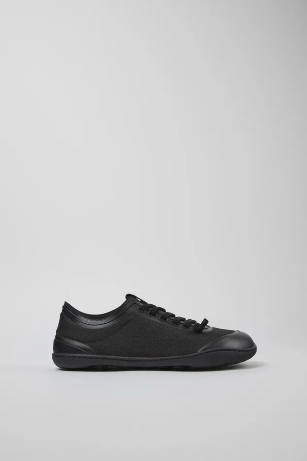 Casual Shoes Women Camper Peu Black Textile Shoes Casual Shoes Women Camper Peu Black Textile Shoes