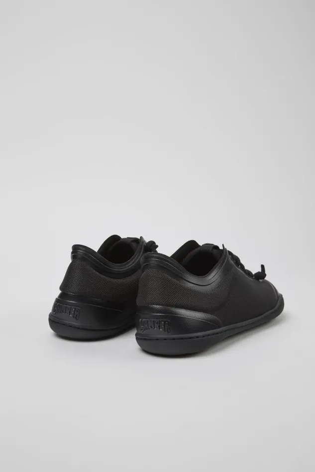 Casual Shoes Women Camper Peu Black Textile Shoes Casual Shoes Women Camper Peu Black Textile Shoes