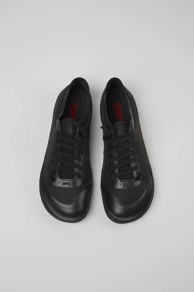 Casual Shoes Women Camper Peu Black Textile Shoes Casual Shoes Women Camper Peu Black Textile Shoes