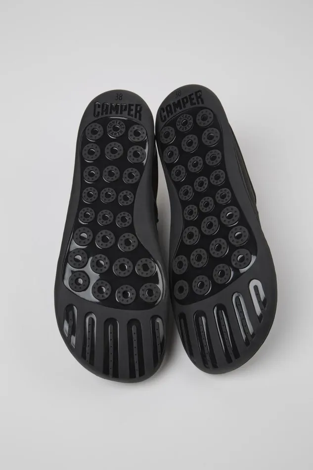 Casual Shoes Women Camper Peu Black Textile Shoes Casual Shoes Women Camper Peu Black Textile Shoes