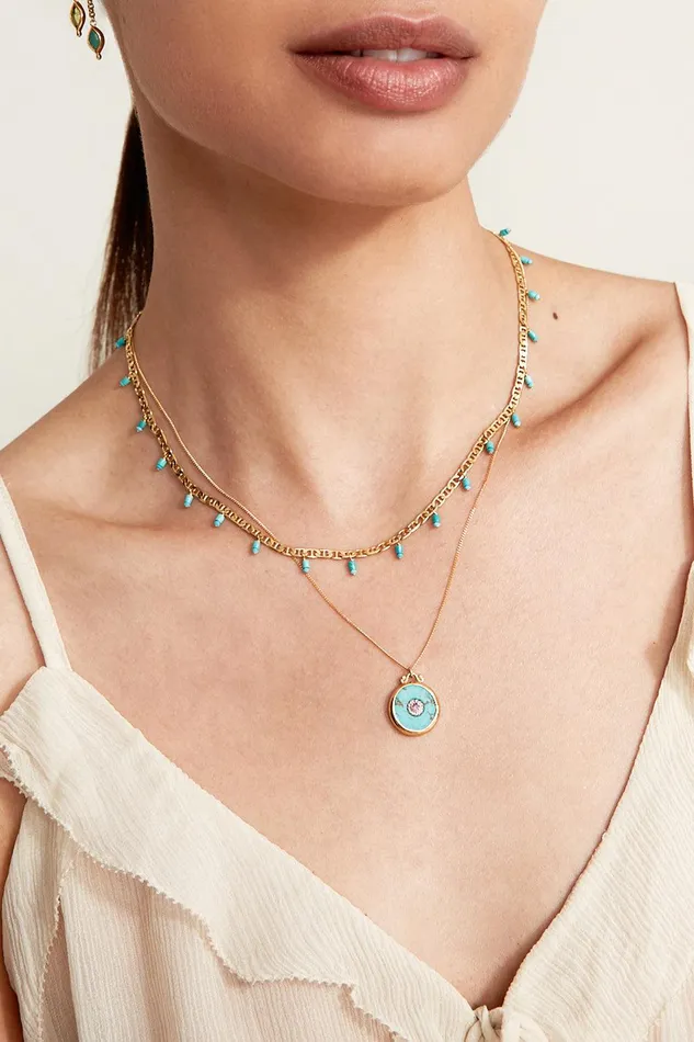 Celeste Necklace Turquoise Women Chan Luu Necklaces