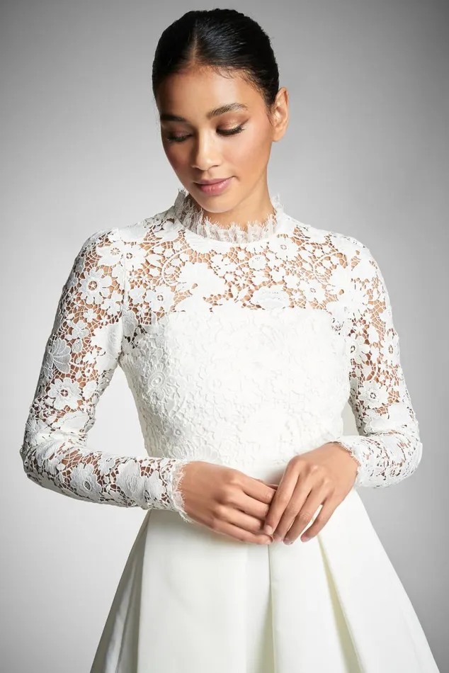 Ceremony Women Sachin and Babi Cecelia Dress 8211 WhiteIvory