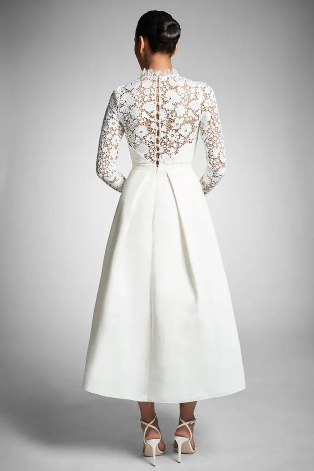 Ceremony Women Sachin and Babi Cecelia Dress 8211 WhiteIvory