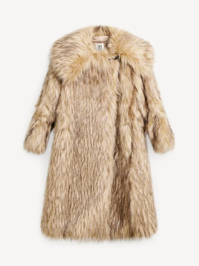 Coats and Jackets Women By Malene Birger Graca Faux Fur Coat Nomad Coats and Jackets Women By Malene Birger Graca Faux Fur Coat Nomad