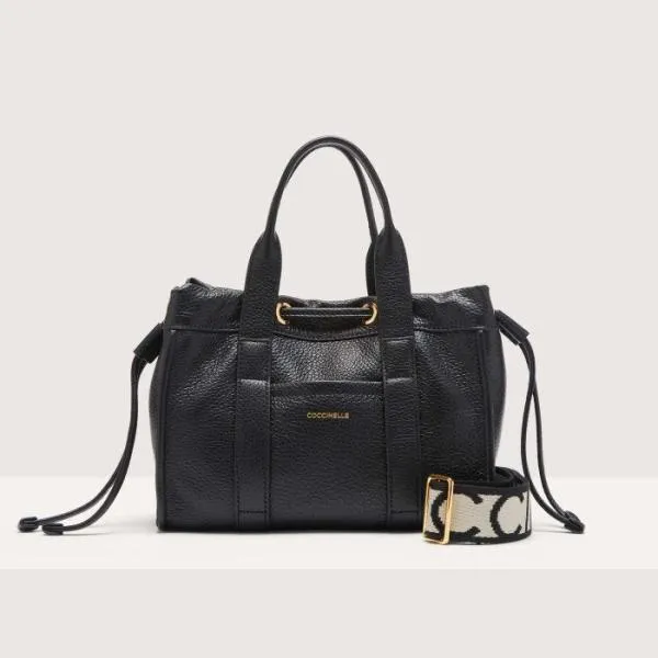 Coccinelle 2day Signature Small Noir Women Coccinelle Top Handle Bag